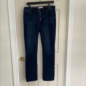 CAbi High Rise Dark Indigo Jeans